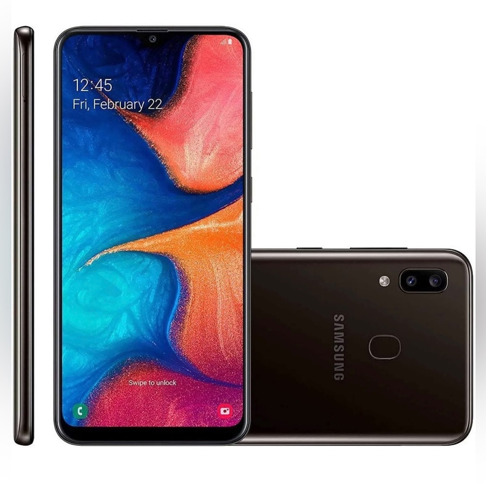 Samsung Galaxy A20 A205g, 32gb, GSM with USB charger NWT still in box